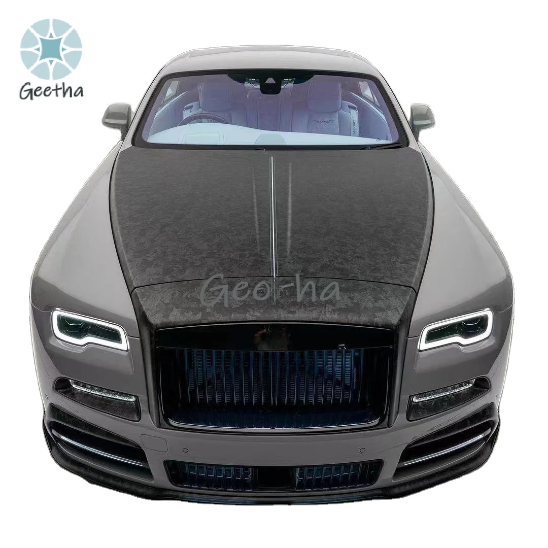

For Rolls-Royce Wraith Dawn Carbon Fiber Body Kit Wraith Dawn MSY Style Front and Rear Bumper Spoiler Hood