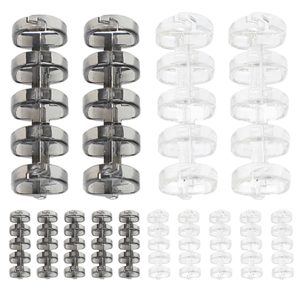 20 Pcs Large Key Binder Clips Classroom Essentials Teachers Section Book Rings Office Note Pads Plastic Well