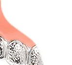 

2 шт. золотые и серебряные вставные зубы, имитация зомби, вставные зубы, забавные брекеты для трюков, костюмы на Хэллоуин с гальваническим покрытием