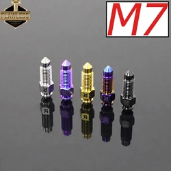 FLAWLESSTI M7x1.0 Pitch Gr5 Titanium Rear Caliper Bleeder Bolt For Yamaha Tmax 560 530