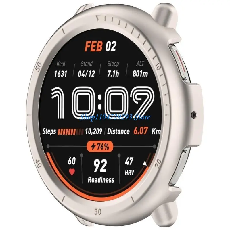 

Y2GD PC Protective Case For Active 2 A2437 Smartwatch Hollowed Out Design Comfortable