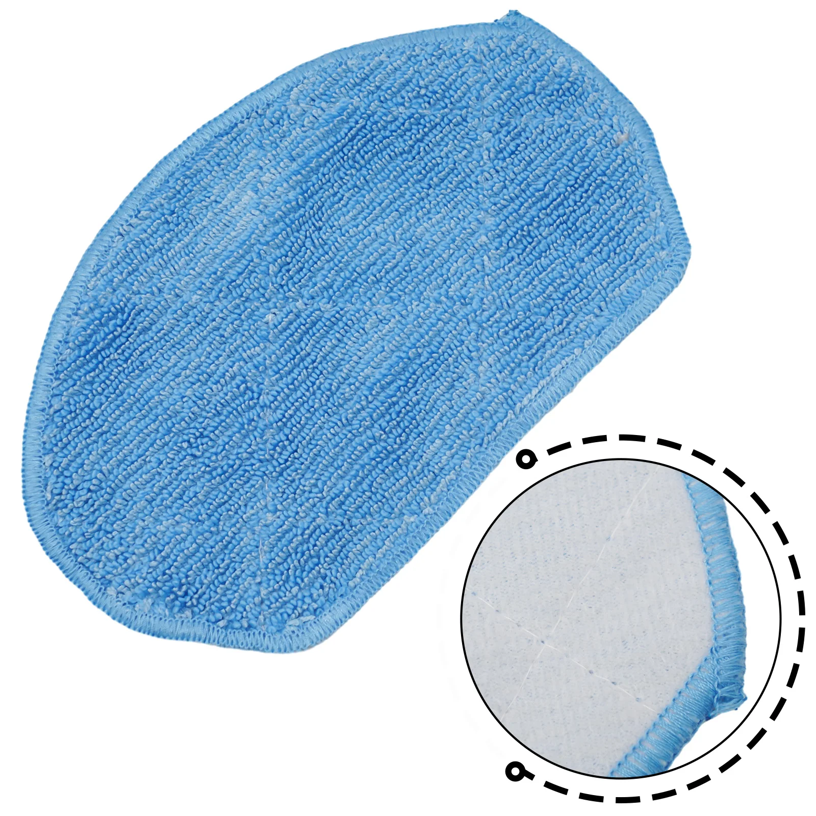 

5 Pack Mop Cloth Cleaning Rag For Midea VCR04W Robot Vacuum Cleaner Replacement Part Household Sweeping Robot Accessories