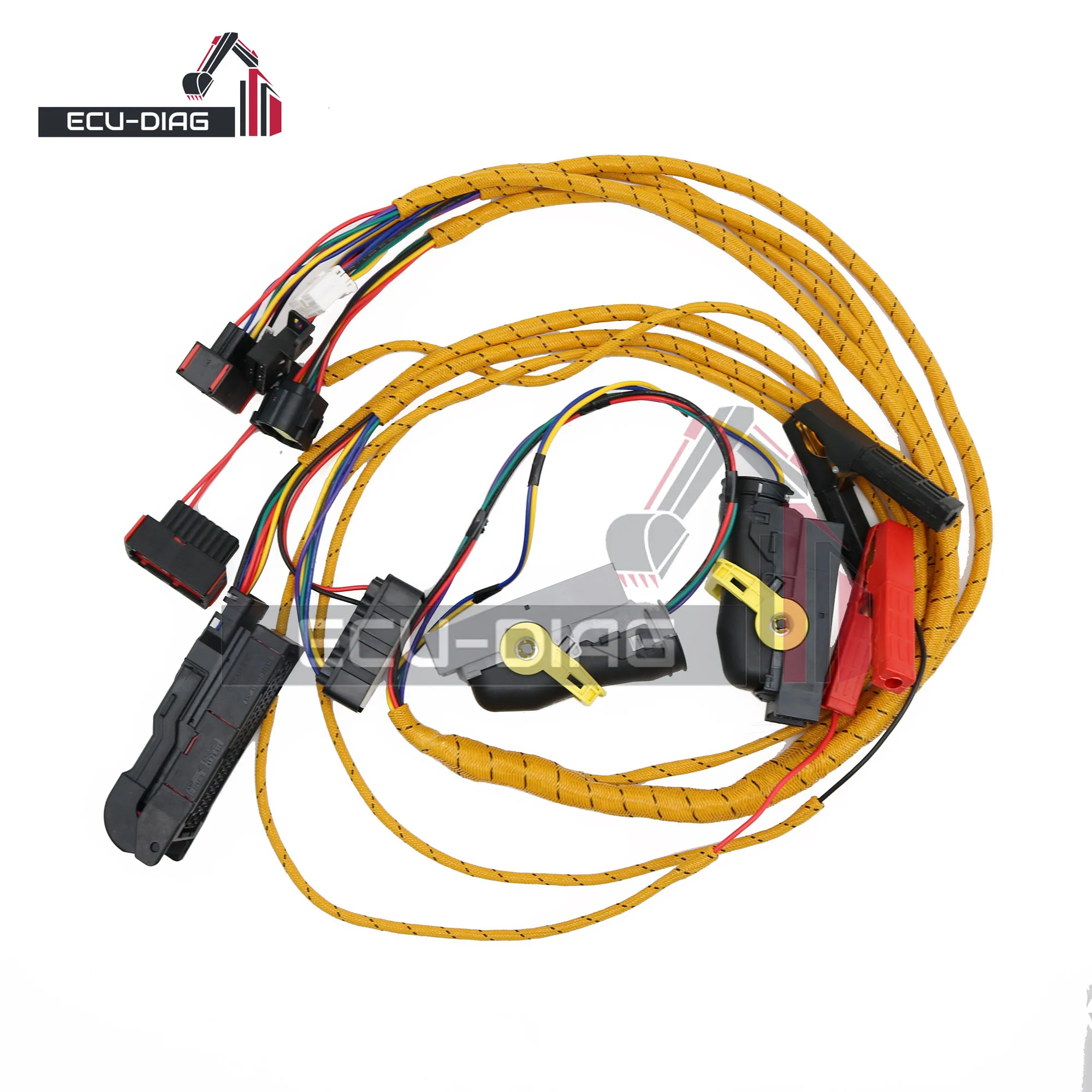 Full Programming Cable for Volvo,High Voltage,Common Rail,Single Pump,ECU Display electronic Control Unit module line harness