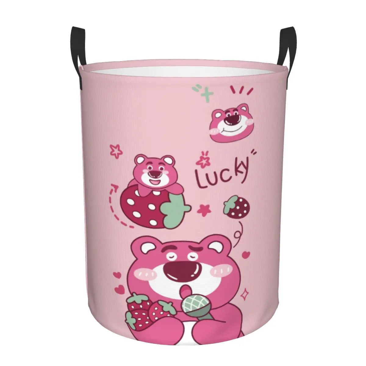 Custom Lucky Lotso Huggin Bear Laundry Hamper Large Storage Basket Girls Boys Toy Organizer