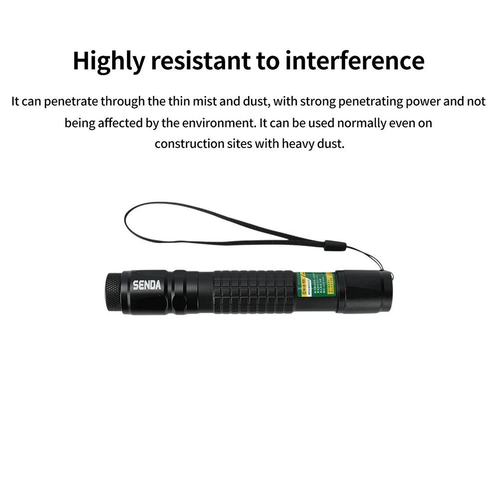 Tragbarer Grüner Laserpointer mit Kreuzlinien- und Einzelpunkt-Modus für Innen- und Außenbau sowie Renovierungen – Detail 2