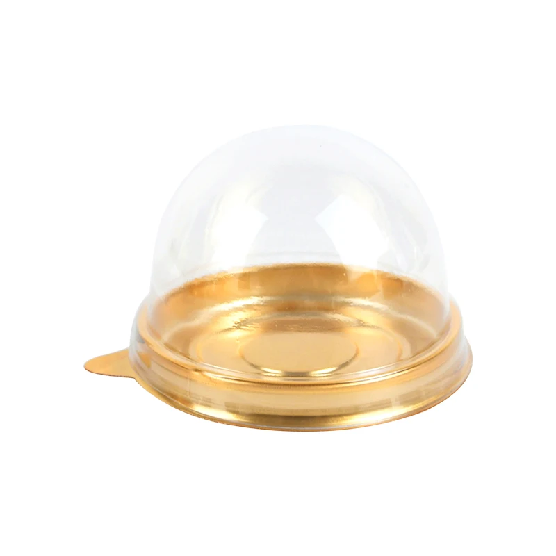 10/30/50 Pcs Mini Clear Plastic Cupcake Boxes
