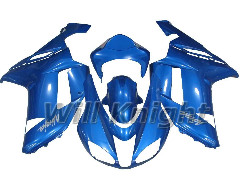 

Intelligent Library 2007 2008 ZX6R For Kawasaki ZX636 Fairing Blue ZX6R 07 08 Bodywork Ninja Zx6r ZX 6R 2007 2008