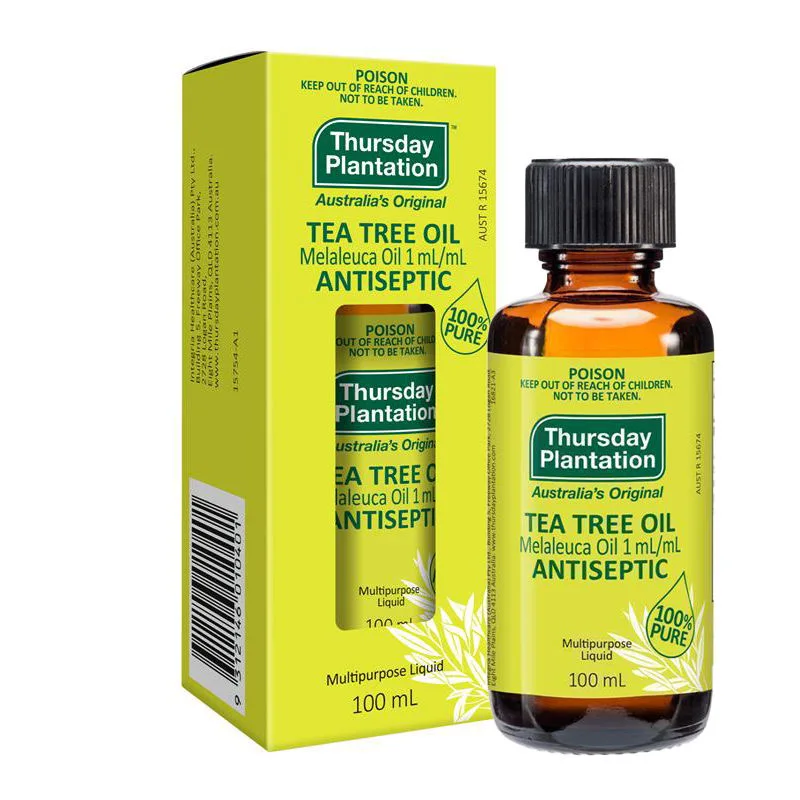100% Original Australia Thursday plantation tea tree Pure essential oil 100ml