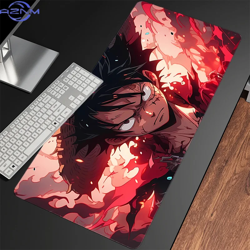 Mouse Pad Large Extended Anime Mousepad Non Slip Game Desk Mat O-one P-piece luffy Office Gaming Mouse Mat Smooth Surface Carpet