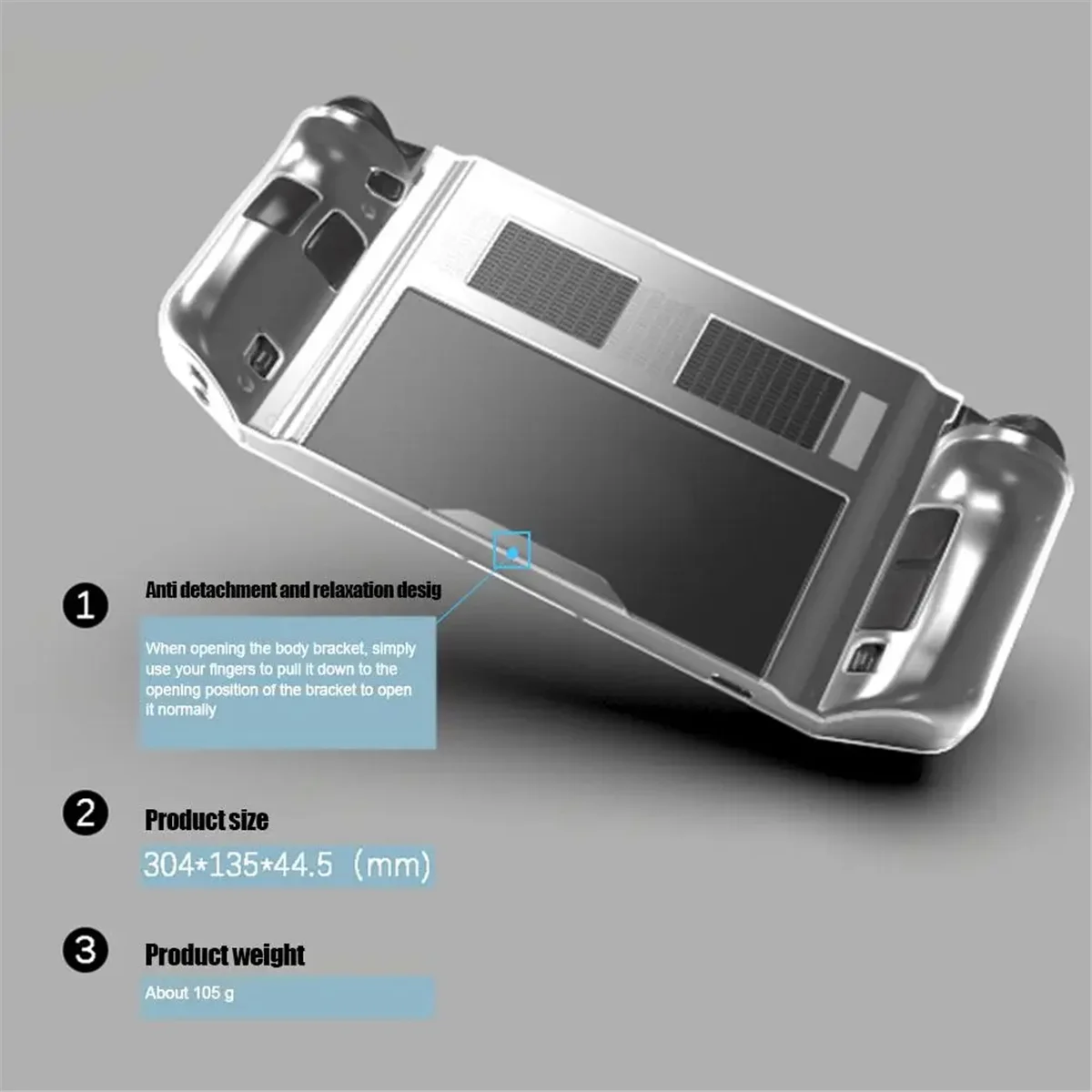 Shockproof Protective Sleeve Suitable for Legion Go TPU Integrated with Bracket Protective Sleeve