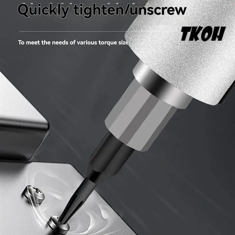 

TKOH-Electric Screwdriver Set Multi-Function Torque Adjustment Function 32-In-1 Home Appliance Repair Tool Black