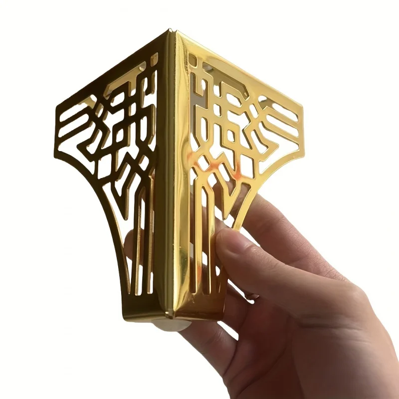 4pcs-golden-geometric-metal-furniture-legs-hollowed-out-polished-for-sofas-coffee-tv-shoe-cabinets-modern-decor