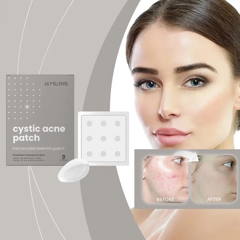 

Microneedles Hyaluronic Acid Acne Patch Invisible Beauty Care Concealer Breathable Non and Mild Irritating Pores Clean Faci V7X3