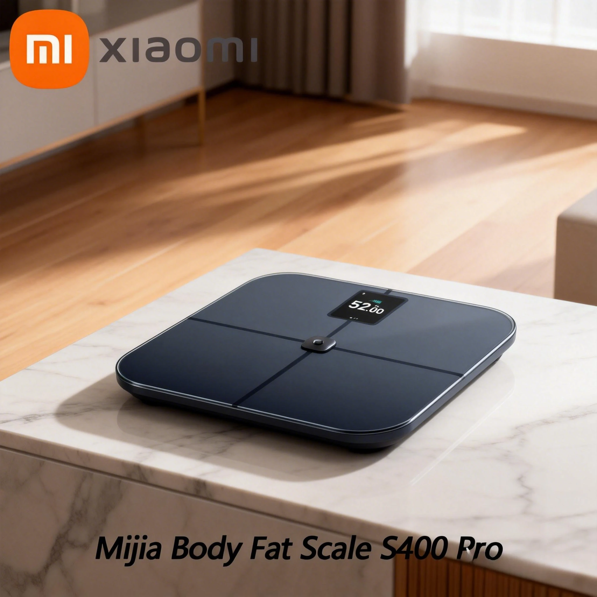 Xiaomi Mijia Body Fat Scale S400 Pro  with Mi Home APP 3.5in TFT Color Screen Bluetooth5.1 Smart Home Body Composition Scale Wor