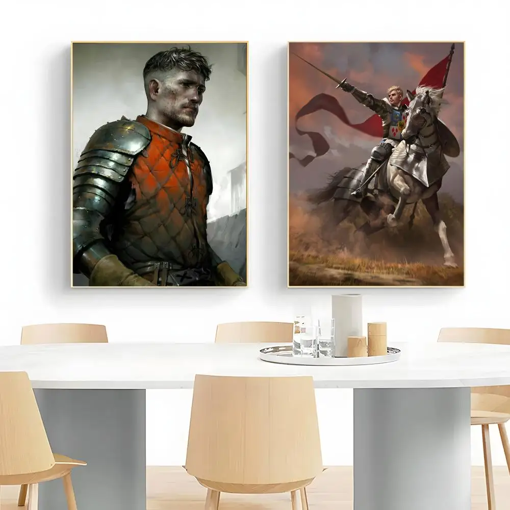 Realistic Game K-Kingdom Come Deliverance Poster Wall Art Print Decorative Mural Home Decor Gift Unframed