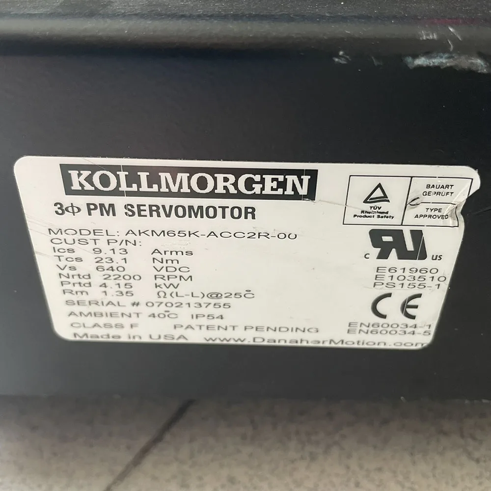 AKM65K-ACC2R-00 Servo motor For KOLLMORGEN