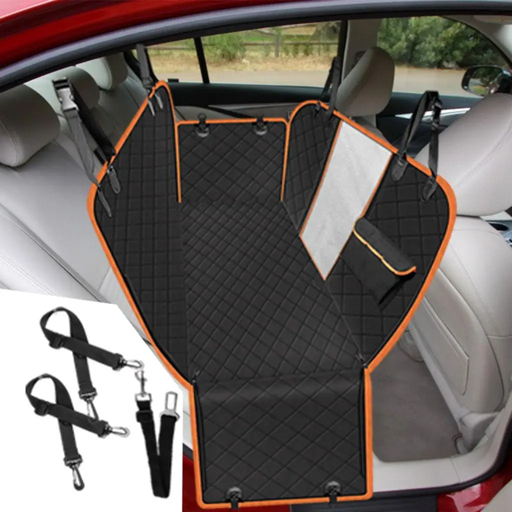 Anti-Scratch Dog Car Seat Cover Waterproof Safety Protector for Travel Cars