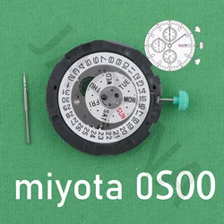 0s00 movement miyota 0S00-3 movement Chronograph movement japan movenment Can incorporate tachymeter function miyota OS00 OSOO