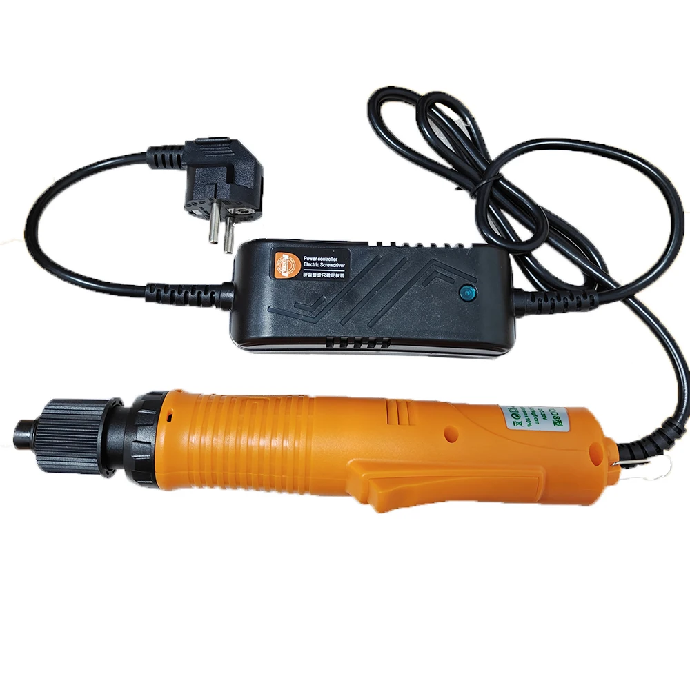 802 6mm Handheld 220V Plug-In Electric Screwdriver Multifunction Straight Handle Semi-automatic Adjustable Speed