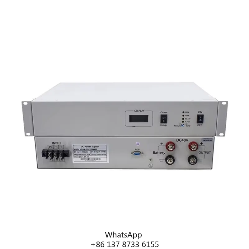 19 Inch 2u Rack Mount Type 220V To 48V 80A 3840W Step Down Dc Dc Converter