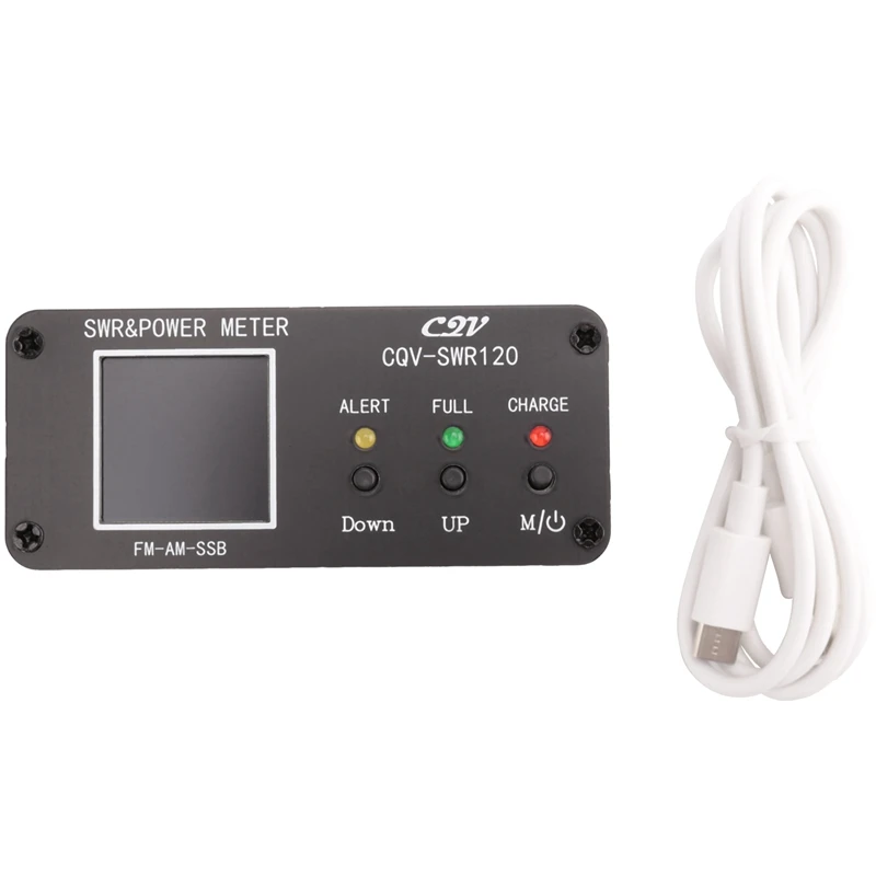 

1 Piece CQV-SWR120 120W SWR & Power Standing Wave Meter 240 X 240 Full Color HD Display