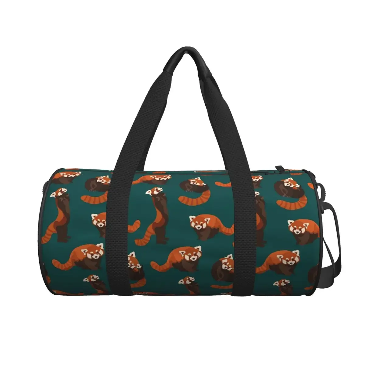 

Большая спортивная сумка с узором RED PANDA, многофункциональная дорожная сумка Duffle, сумки для фитнеса