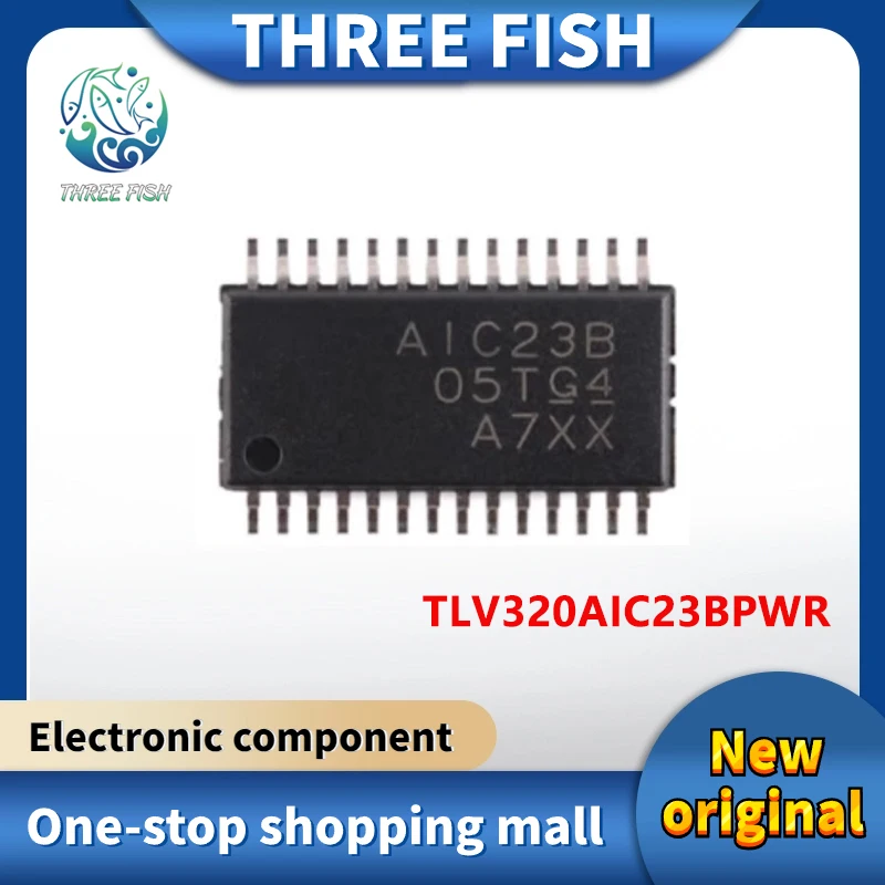 

(5piece)100% New TLV320AIC23B TLV320AIC23BPWR AIC23B TSSOP28 Chipset