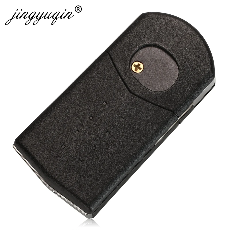 jingyuqin 2 Button Remote Fob Flip Car Key 315Mhz /433Mhz 4D63 for Mazda 3 M3 Axela 6 M6 Atenza 41797/41528 41521 41840