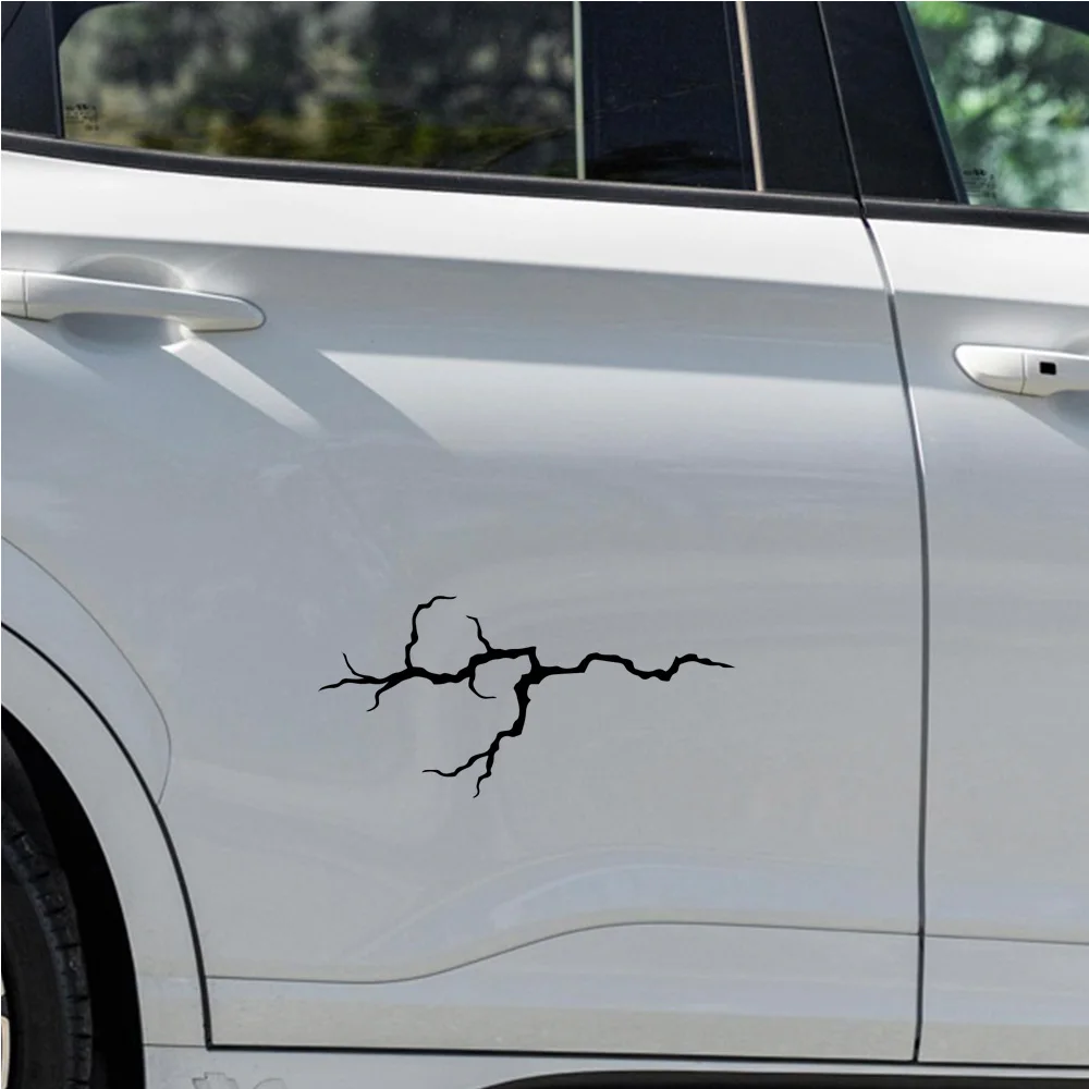 Make a Flashy Electrifying Lightning Effect Car Stickers Vibrant Vinyl Graphics for Unforgettable Visual Impact