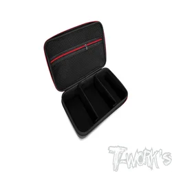Original T works TT-075-K Compact Hard Case Parts Bag ( M ) 25*15*8cm professional Rc part
