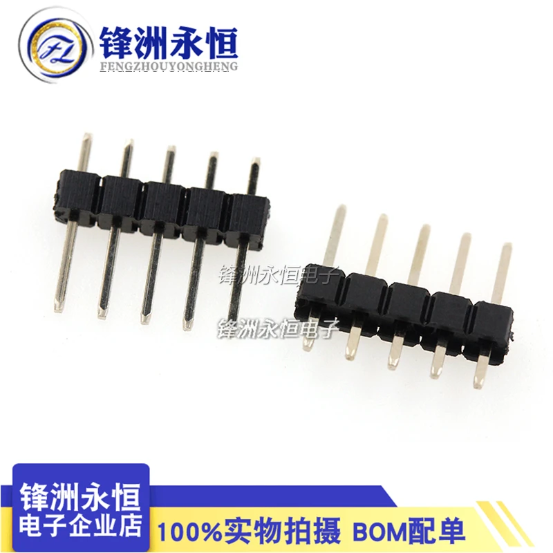 10-50Pcs 2.54mm Single Row Male 2~40P PCB Board Pin Header Connector Strip Pinheader 2/3/4/5/6/8/10/12/20/40Pin For Arduino