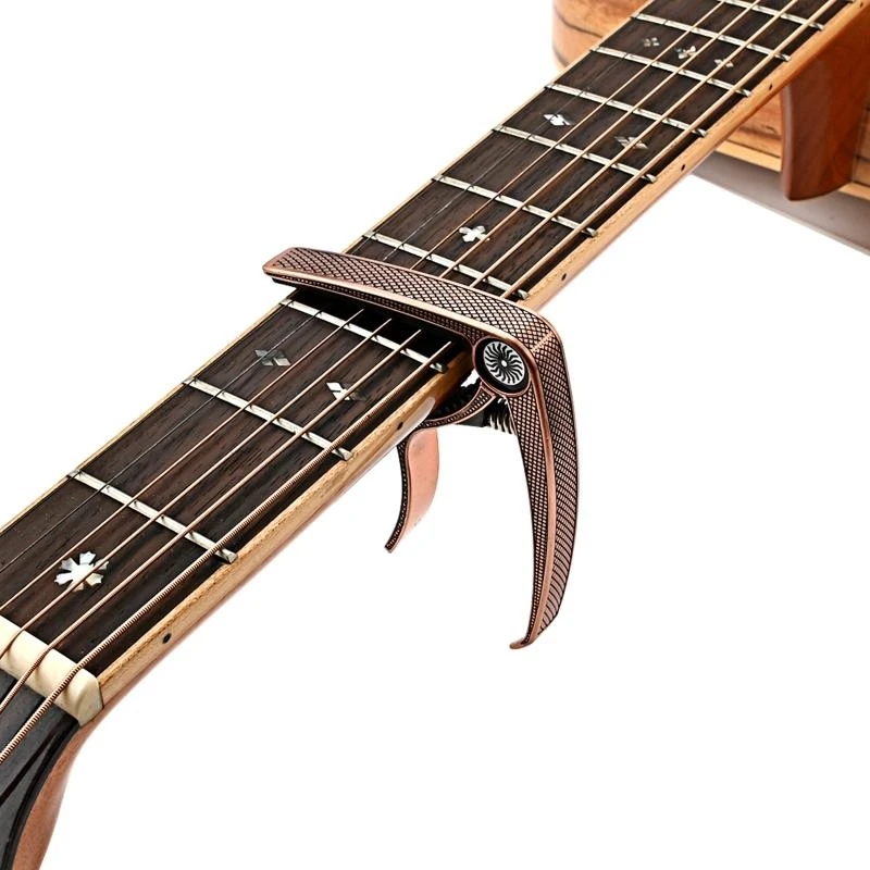 

Guitar TuningsTone Clamp Zinc Alloy Capo for Acoustic Electric Guitar Bass Banjo