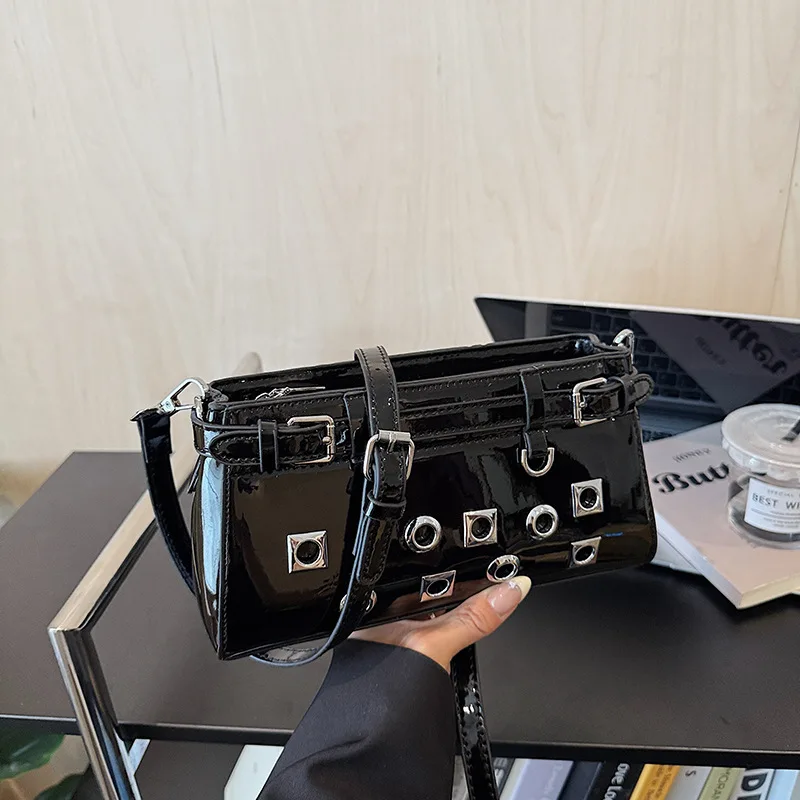 

2025 Vintage Women's Underarm Bag, Genuine Leather Multi-way Shoulder Crossbody Purse, Retro Chic Large Capacity Tote for Work