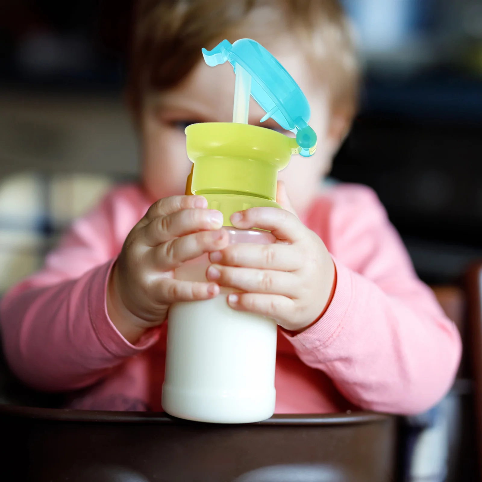 

2 шт., крышка для детской чашки-непроливайки, соломенная крышка, герметичная пластиковая прочная бутылочка для воды для малышей, детская комната для новорожденных