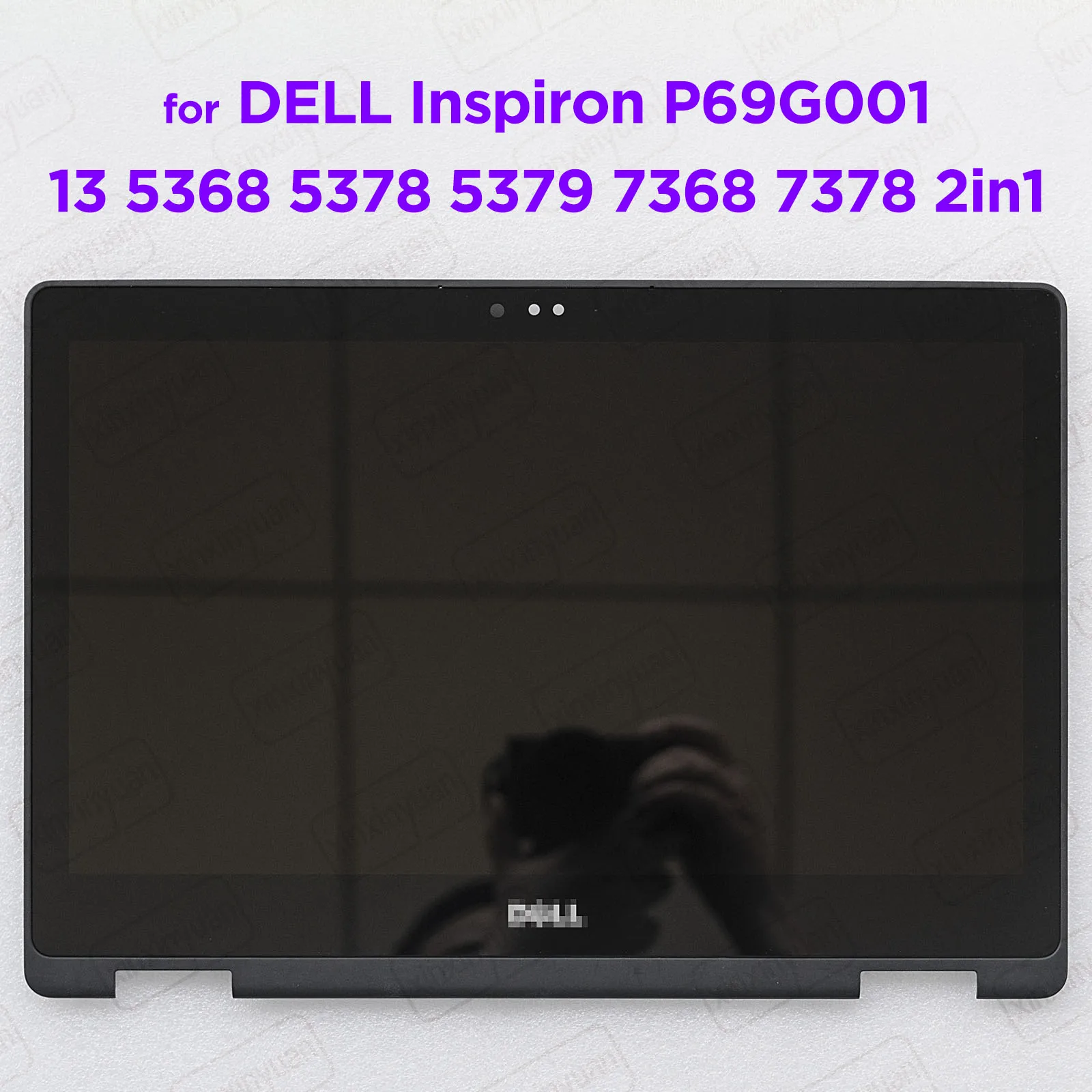 13.3 "schermo LCD Touch Digitizer Assembly DELL Inspiron 13 5368 5378 5379 7368 7378 2 in1 P69G001 muslimate NV133FHM-N41 A11