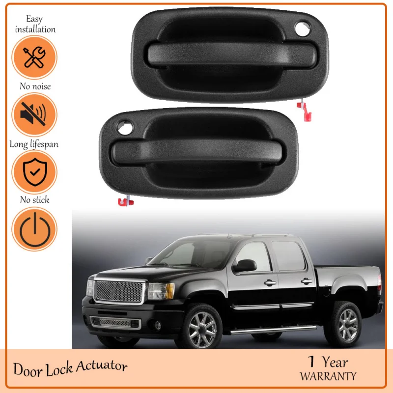 

Front Left & Right Side Handle Exterior Door Handles Replacement for 1999-2007 Chevrolet Silverado and GMC,oem 15034985,15034986