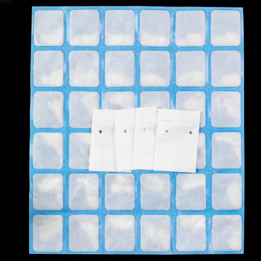 

36pcs Cigar Humidifying Sheets Lasting Moisture Tobacco Humidity Packs Travel Friendly Water Absorbing Powder Humidor