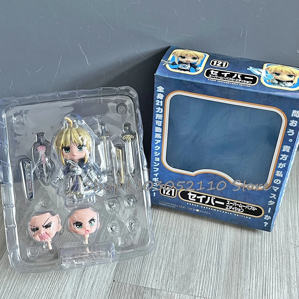 

Аниме Fate Stay Night Saber 121, экшн-фигурка для девочек, коллекция моделей, подвижные игрушки с героями мультфильмов, подарки на день рождения