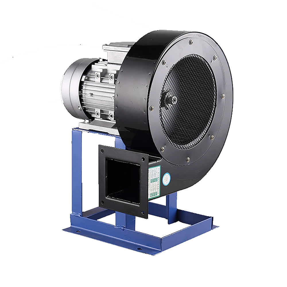 DF 5.5kW Industrial Kitchen Duct Exhaust Fan 220/380v MultiBlade Centrifugal Induced Draft Aluminum Dust Removal ODM/OEM