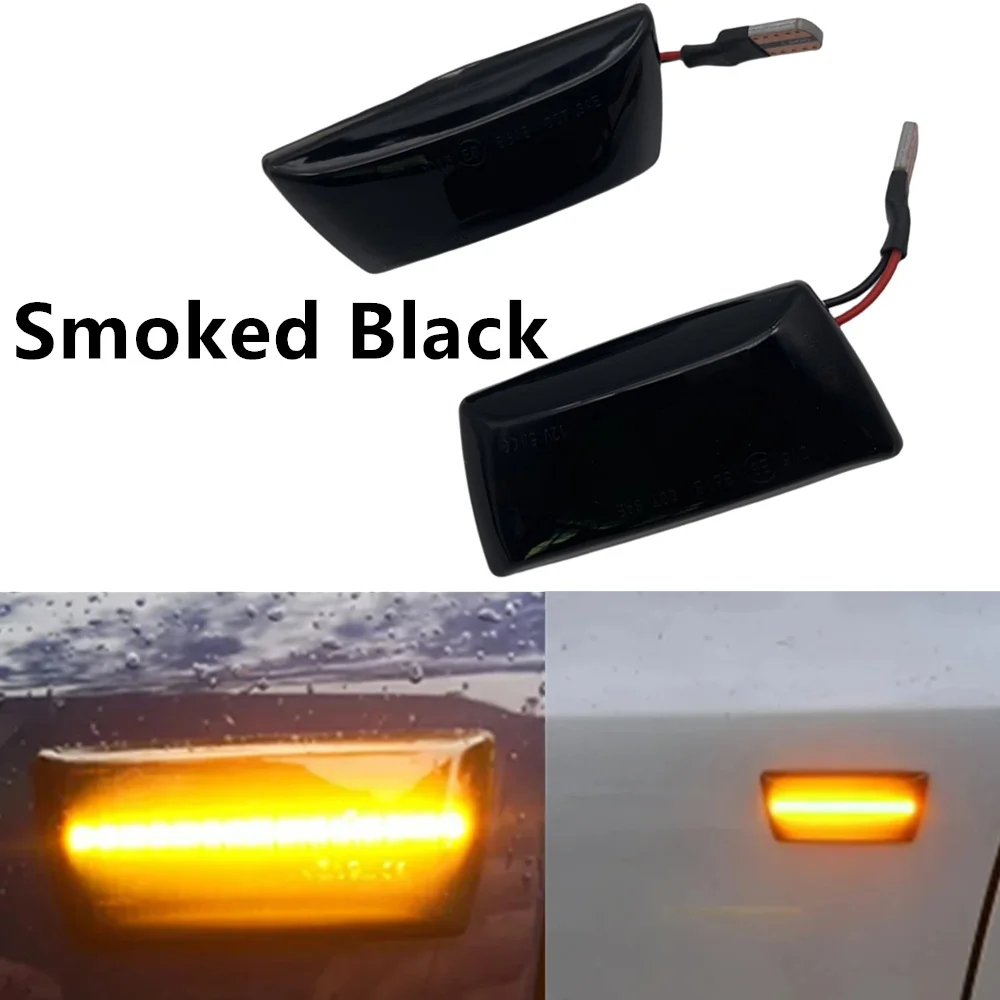 

For Opel Insignia Astra H Corsa D Zafira B Chevrolet Cruze Sequential Blinker Lamp LED Dynamic Side Marker Turn Signal Light