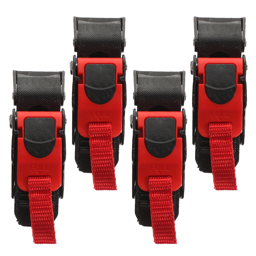 

4pcs Safety Accessories Durable Metal Chin Strap Buckle Quick Release Secure Fastening Motorcycle Equipment