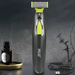 Electric Shaver Portable Full Body Trimmer USB T Shaped Blade Razor For Beard Armpit Washable For Men Women