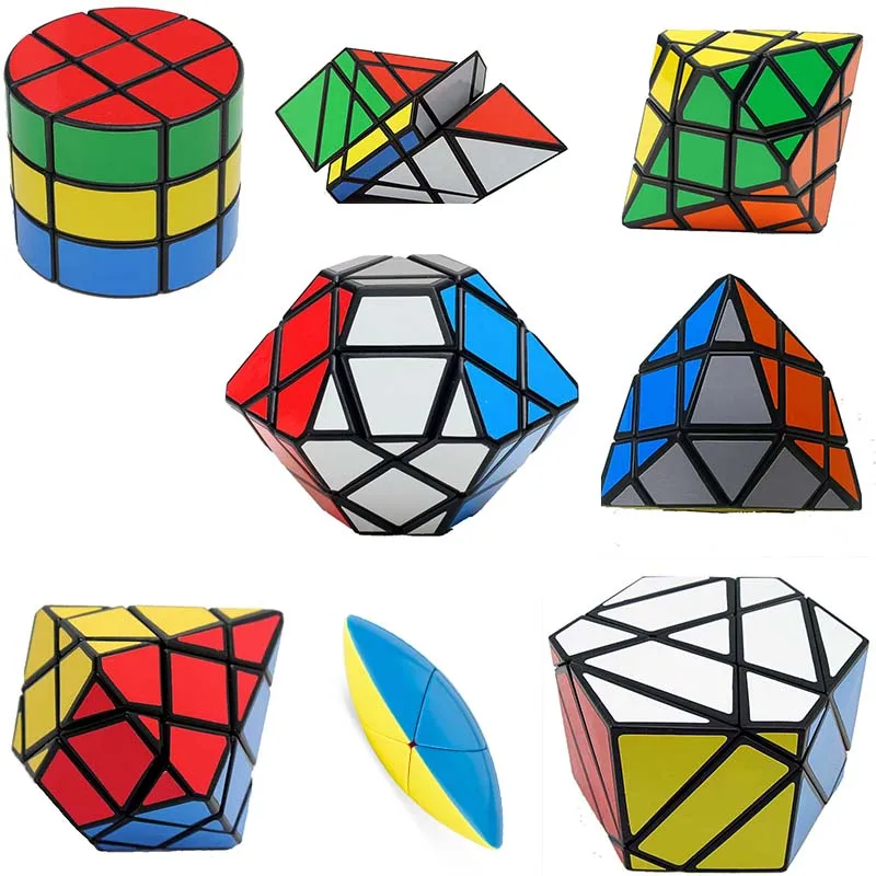 Diansheng Series Cube Diamond Quadrangle Dimension Hexagonal UFO Magic Shield Octagonal Dimension Cylindrical Difficulty