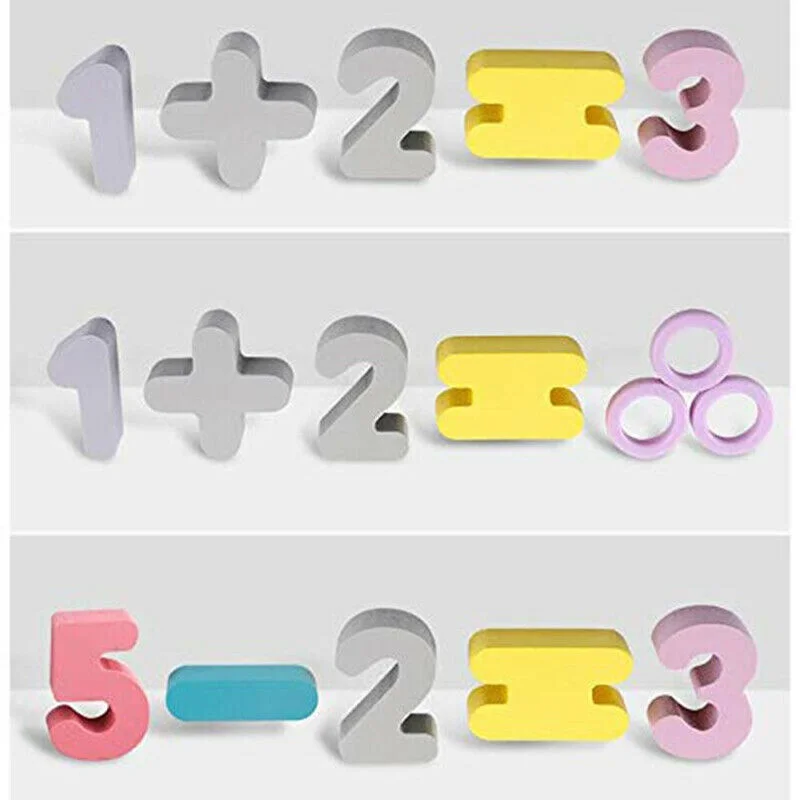 Four In One Children's Puzzle Toys Wooden Magnetic Fishing Game Toys Puzzle Early Education Board Toys