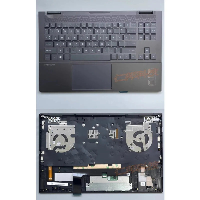 P FOR HP OMEN 6 15-EK 15-EN Palmrest Upper Case Backlit Keyboard M00666-001