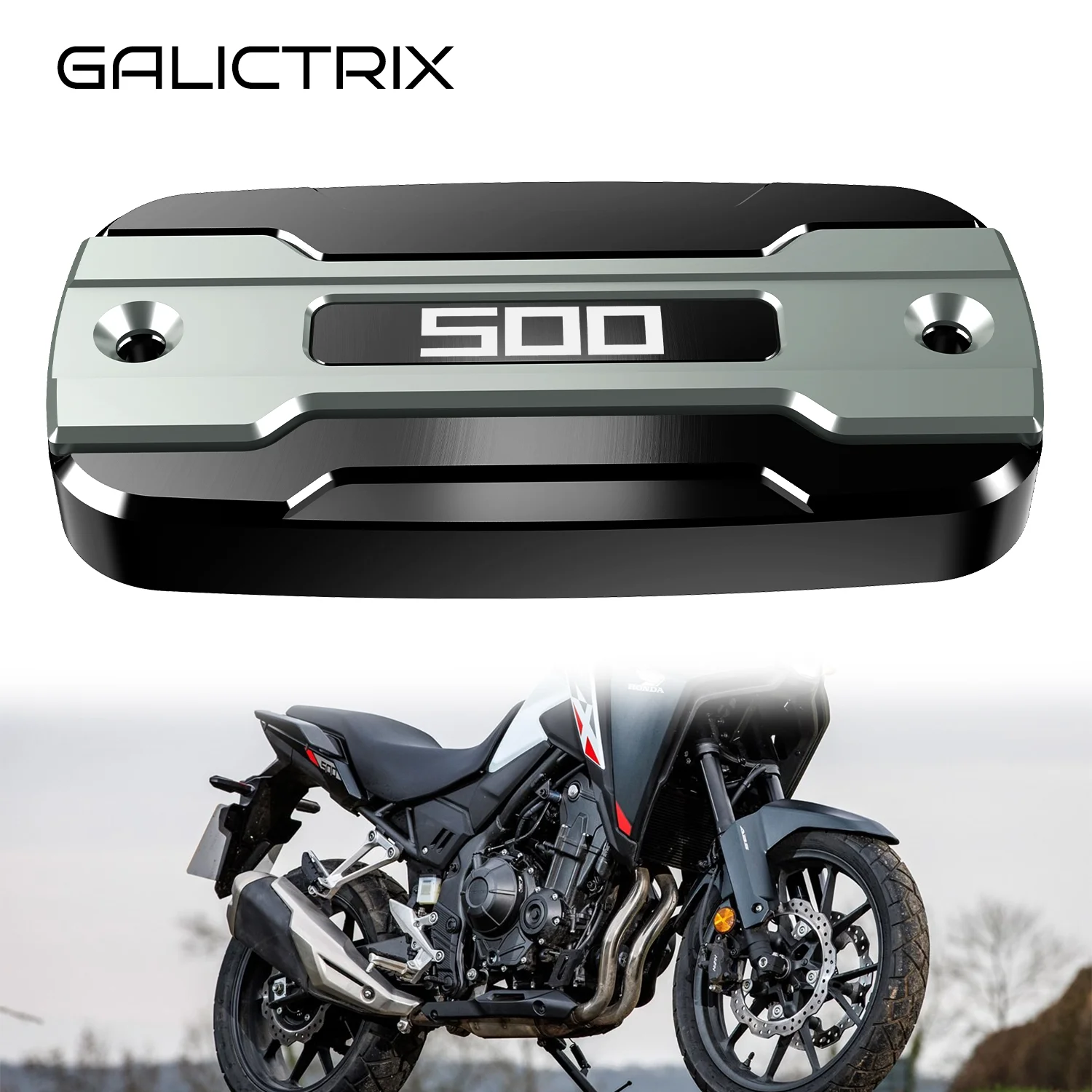 

For HONDA NX 500 NX500 2023 2024 2025 Motorcycle Accessories Front Brake Fluid Reservoir Engine Oil Cup Cap Cylinder Cover