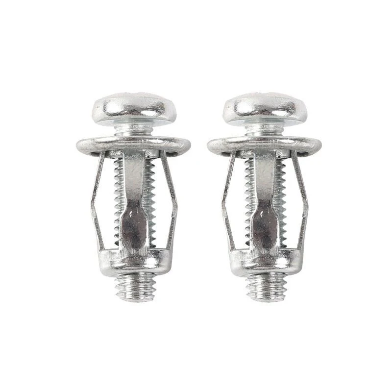10 Pcs M5/M6 Jack Nuts Metal Screw Petal Nuts Screw For Hollow Wall