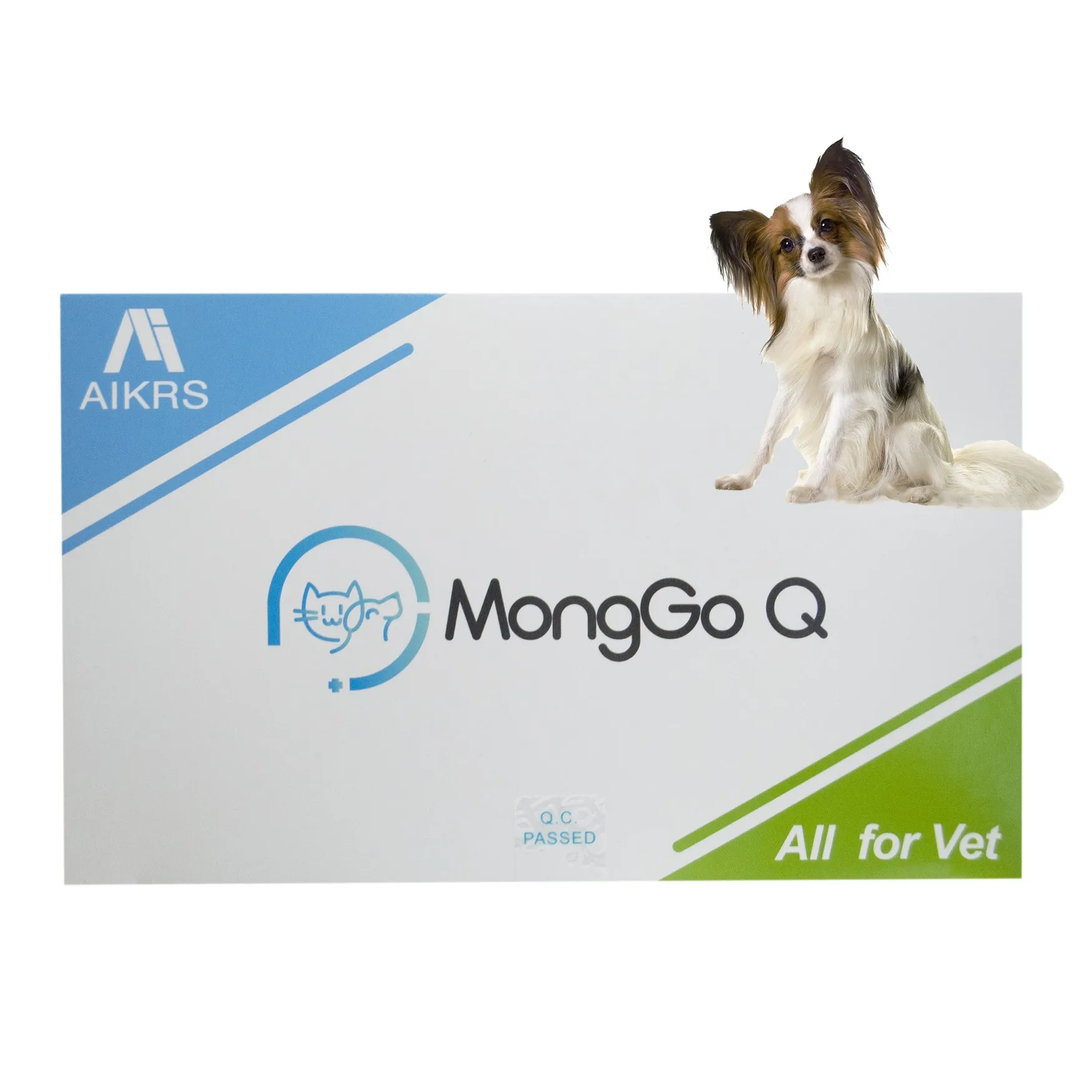 MongGoQ 10 Pcs Rapid Test Kit Anaplasma, Ehrlichia, Canine, Heartworm, Lyme Disease for Dogs, CaniV-4