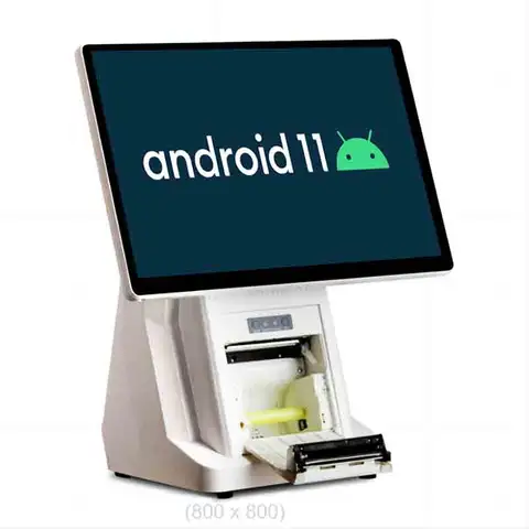 15,6 tums Android POS-system, stationär kassa med 58 mm 80 mm skrivare, 4G+32G WIFI RJ11 RJ45 Ethernet POS-maskin 12 best sales POS-terminalmaskin - №4