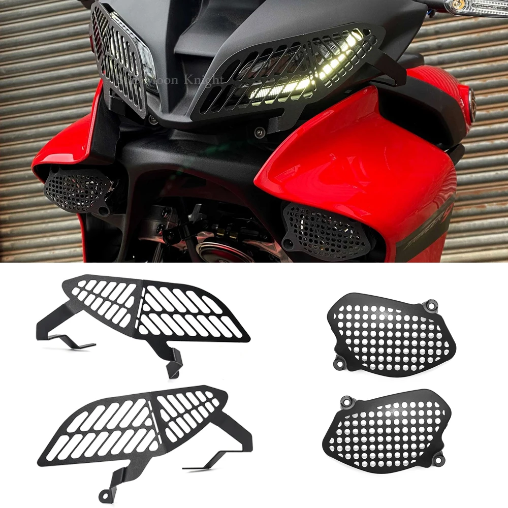 

Motorcycle Accessories Headlight Protector Grille Guard Cover Protection Grill For Yamaha Tracer 9 Tracer9 GT 2021 2022 2023 -